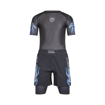 Pieters Fightgear Kids No-Gi Set – Smoke Grey Edition