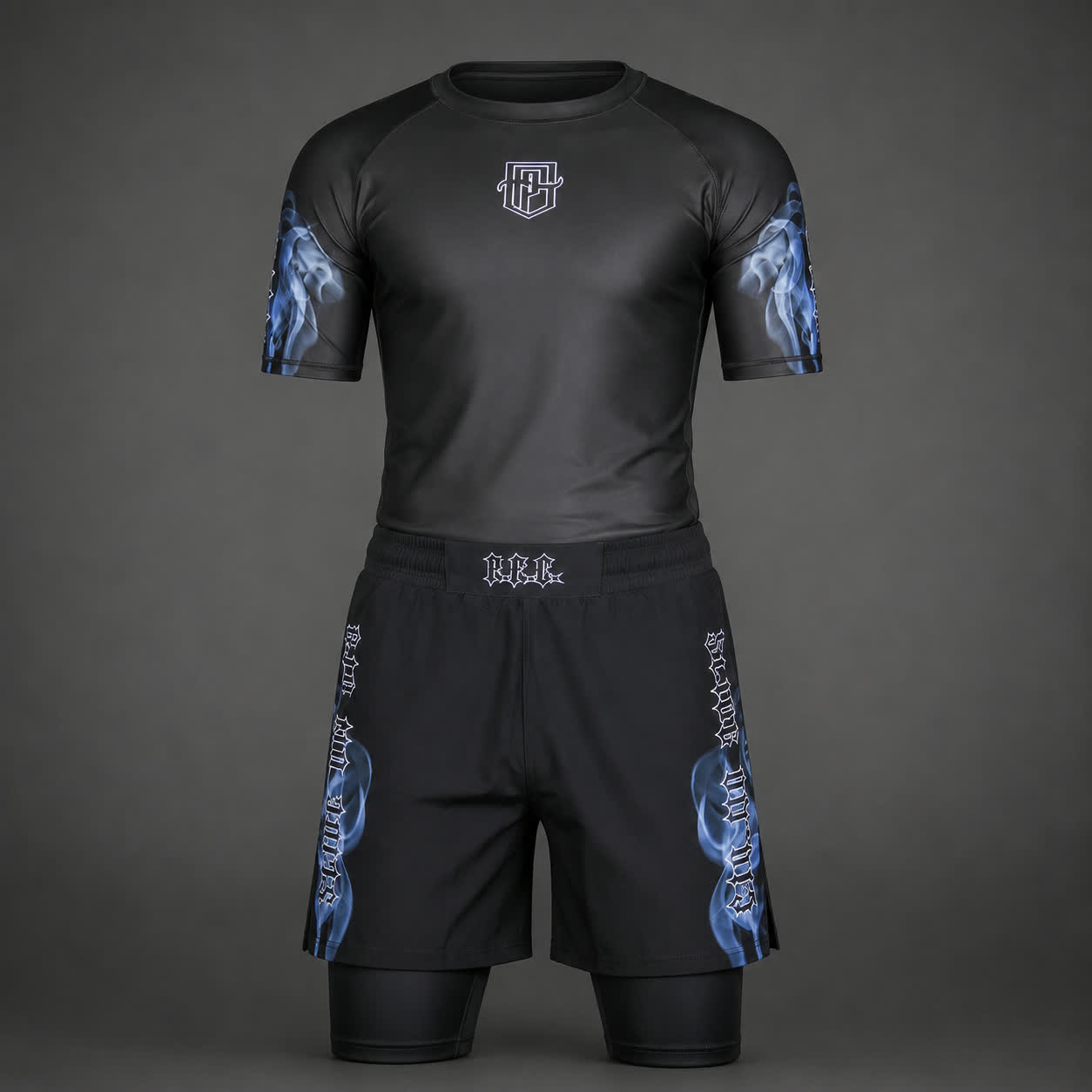 Pieters Fightgear No-Gi Set – Smoke Grey Edition (Volwassenen)