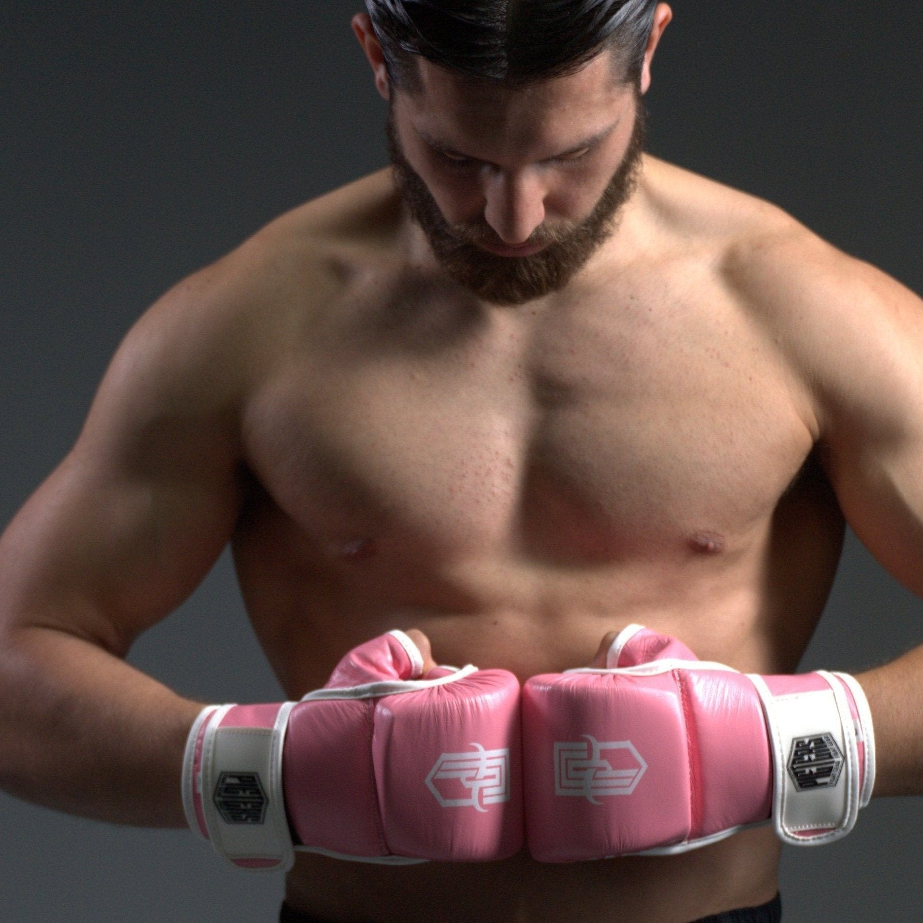 Pink MMA Sparring Gloves