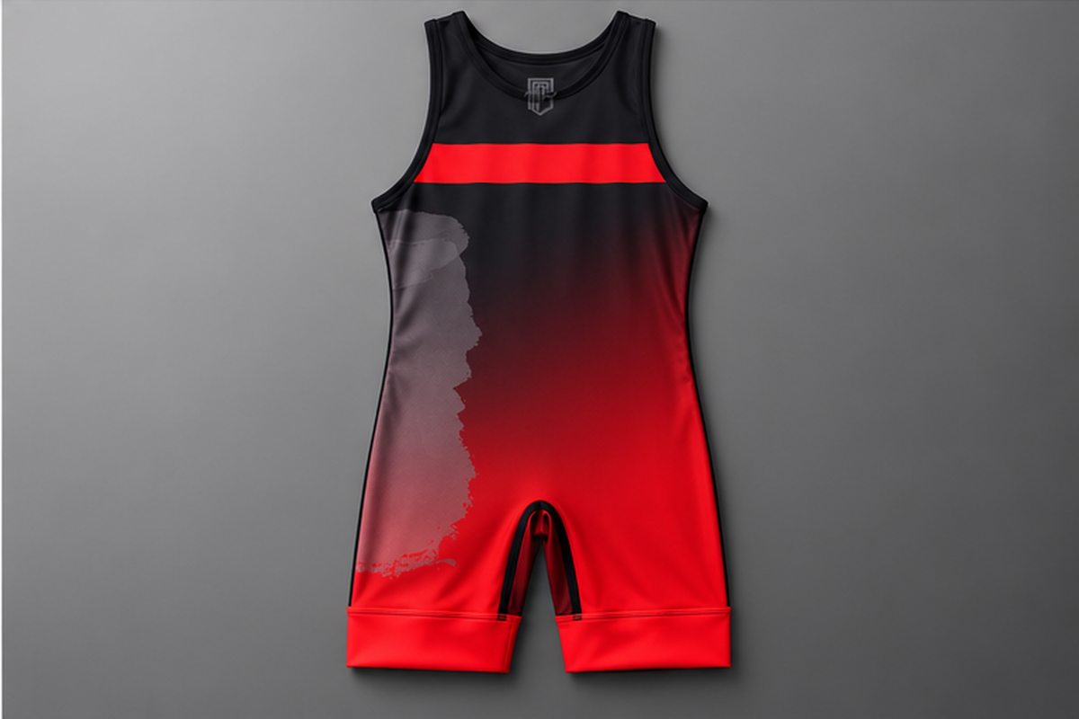 Pieters Fightgear Wrestling Competitie Singlets Set – Rood & Blauw