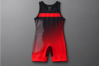 Pieters Fightgear Wrestling Competitie Singlets Set – Rood & Blauw