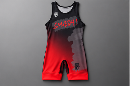 Pieters Fightgear Wrestling Competitie Singlets Set – Rood & Blauw